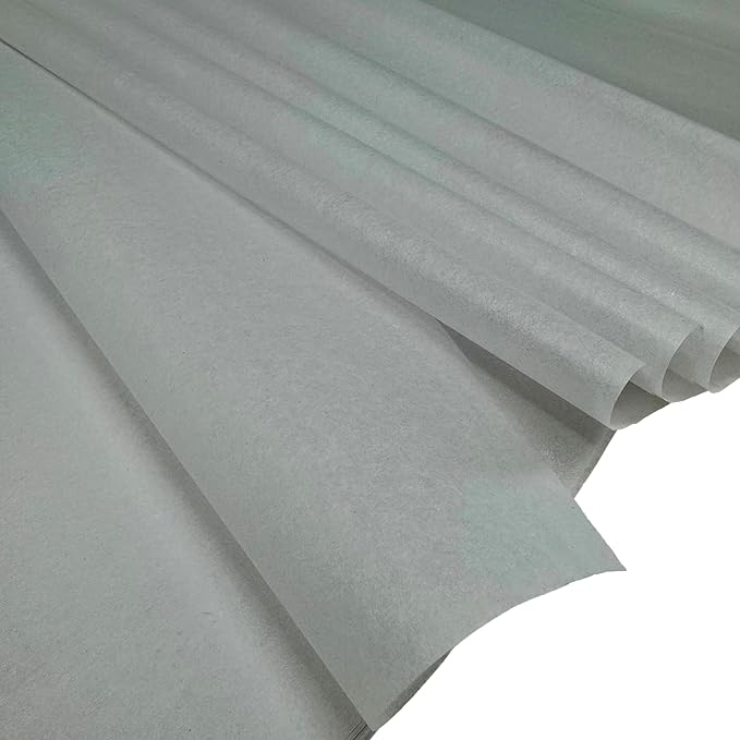 Flexicore Packaging® | Gift Wrap Tissue Paper | Size: 15"x20" | 100 Sheet | Acid Free Bulk Tissue Paper | (Gray)