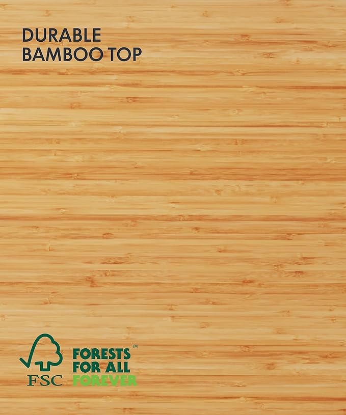 FLEXISPOT E6 Pro Oval Leg Dual Motor 3 Stages Bamboo Whole-Piece Electric Standing Desk 72x30 Inch Board Height Adjustable Electric Sit Stand Up Desk (Black Frame + Bamboo Whole-Piece Desktop)