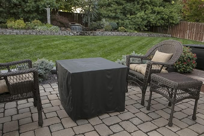 Endless Summer 30" Gas Outdoor Fire Pit Table with Resin Mantel