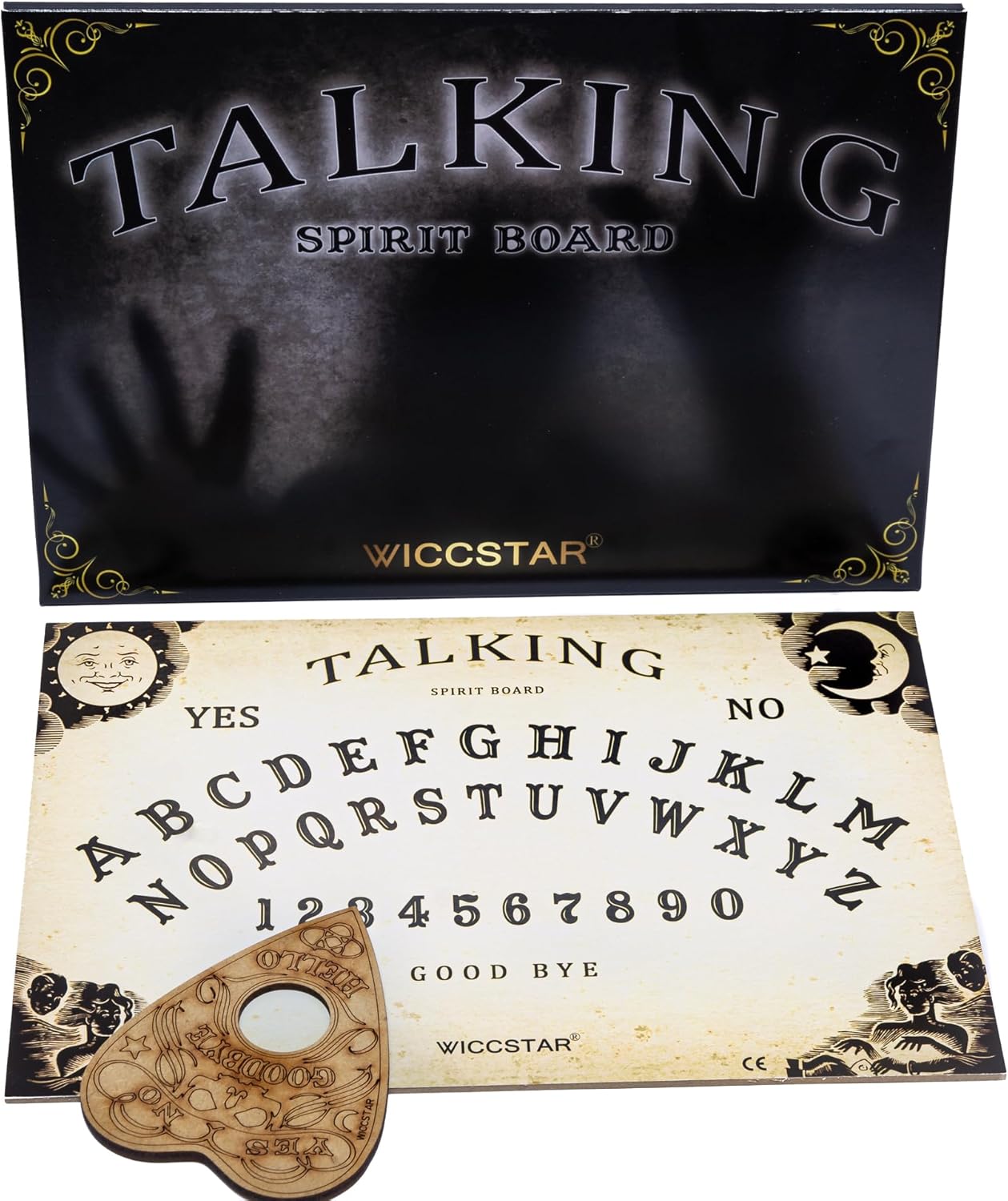 Spirit Board Game - A4 Size for Ghost Hunting | Engage in Paranormal Adventures