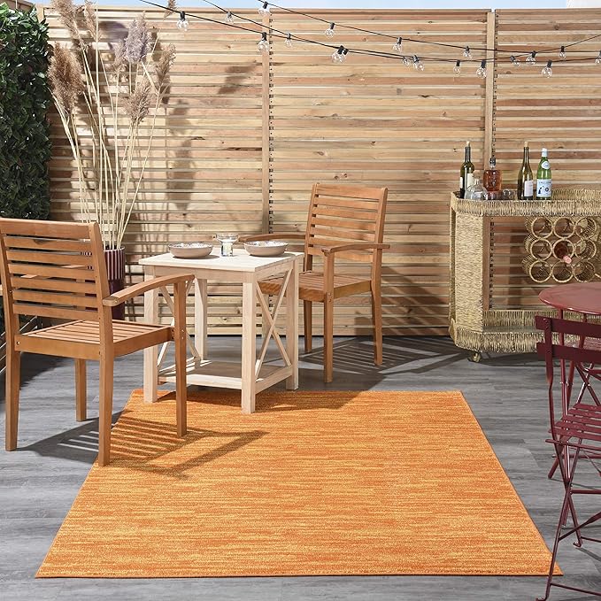 Nourison Home Nourison Essentials Sunburst 5' x 7' Area Rug - Easy Clean, Non Shedding, Bed Room, Living Room, Dining Room, Kitchen (5' x 7')