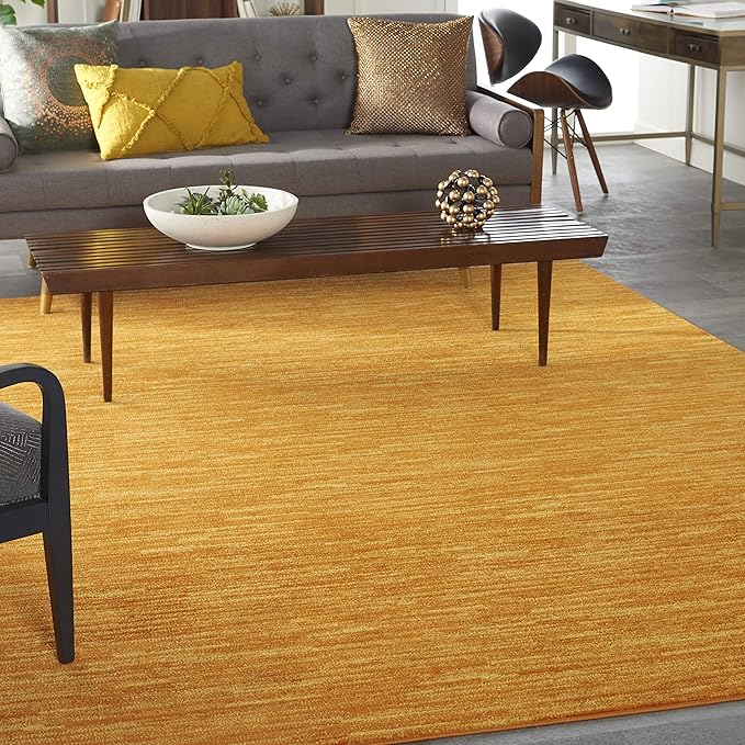 Nourison Home Nourison Essentials Sunburst 10' x 14' Area Rug - Easy Clean, Non Shedding, Bed Room, Living Room, Dining Room, Kitchen (10' x 14')