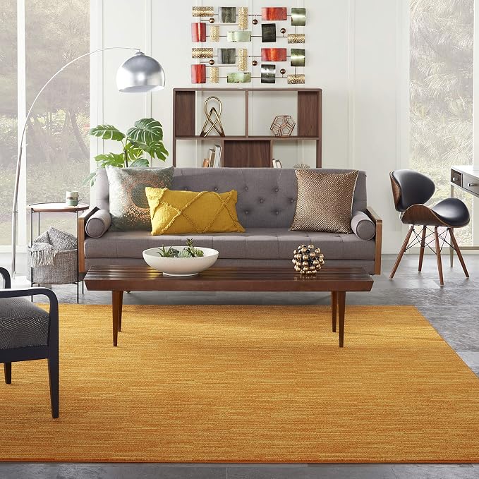 Nourison Home Nourison Essentials Sunburst 8' x 10' Area Rug - Easy Clean, Non Shedding, Bed Room, Living Room, Dining Room, Kitchen (8' x 10')