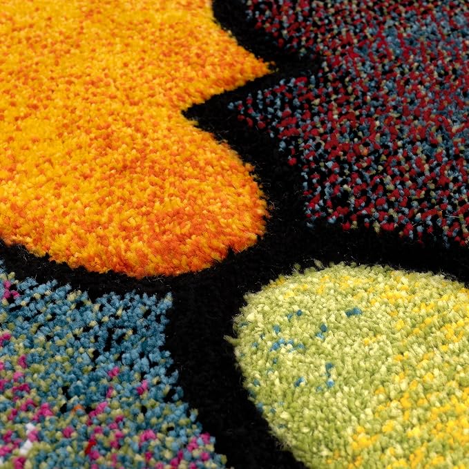 Paco Home Colorful Area Rug with Morrocan Pattern in Multicolor, Size: 2'8" x 9'10"