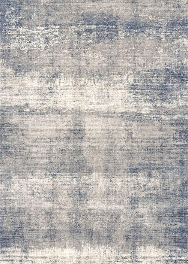 6x9 Area Rug, Ultra-Soft Washable Rug for Living Room, Dinner Room, Bedroom, Non-Slip Modern Abstract Rug, Indoor Carpet Large Area Rug, Gardual-Blue