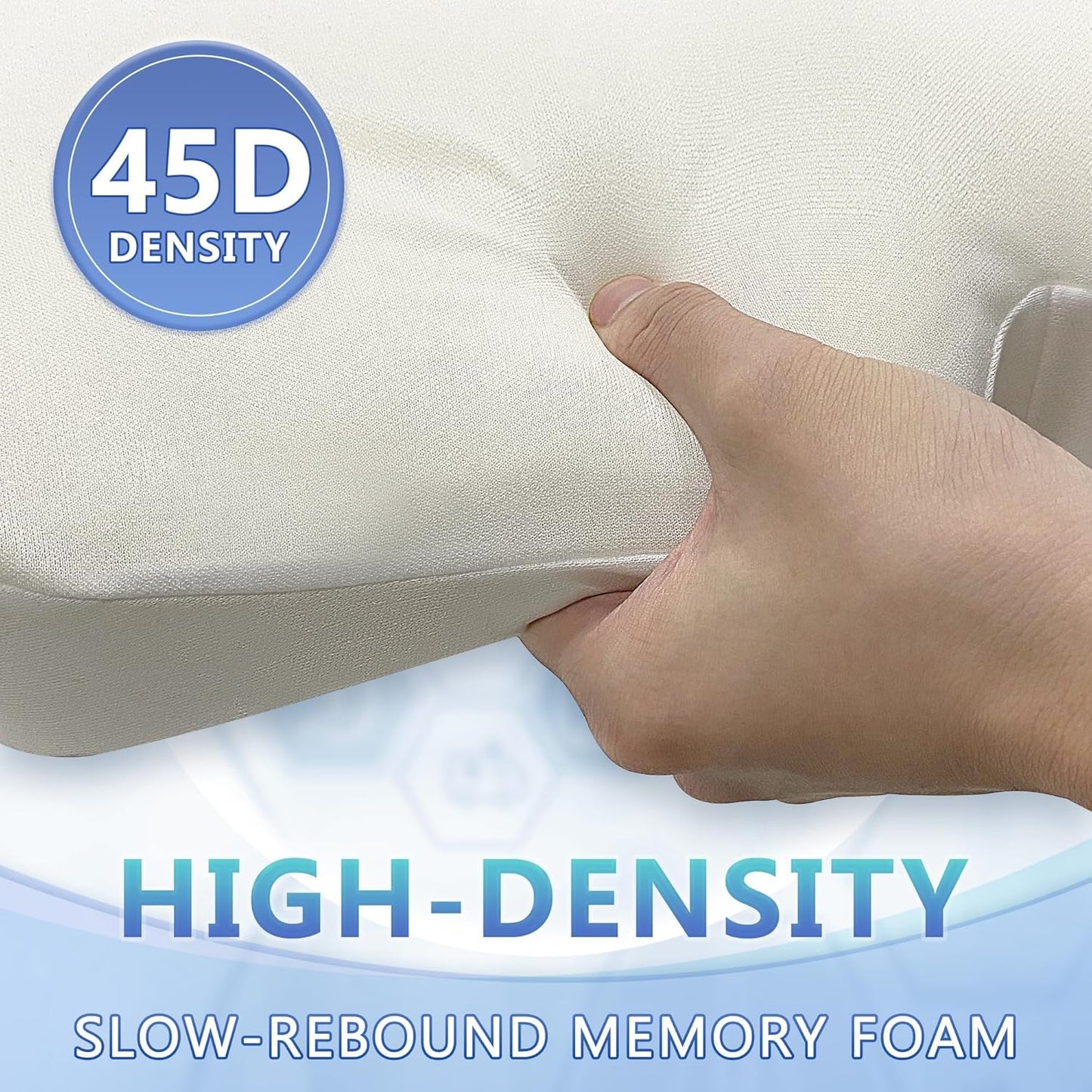 Spring Season Wheelchair Seat Cushion - Ergonomic Memory Foam for Pressure Relief | Cool Fabric, Non-Slip Bottom