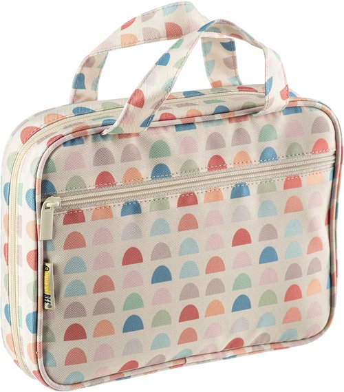 DiverseBee Bible Cover - Zippered Tote Bag for Women & Girls | Christian Gift, 7.5 x 10 x 2.5 in (Blossom)