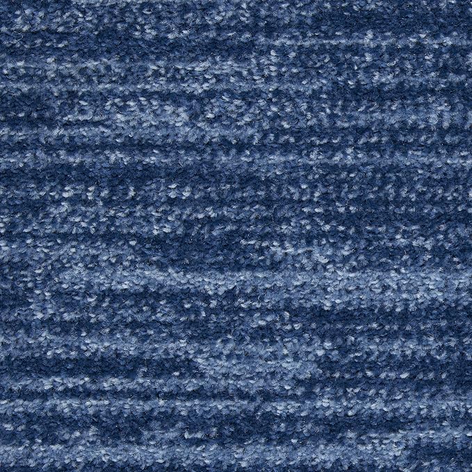 Nourison Home Nourison Essentials Navy Blue 4' x 6' Area Rug - Easy Clean, Non Shedding, Bed Room, Living Room, Dining Room, Kitchen (4' x 6')