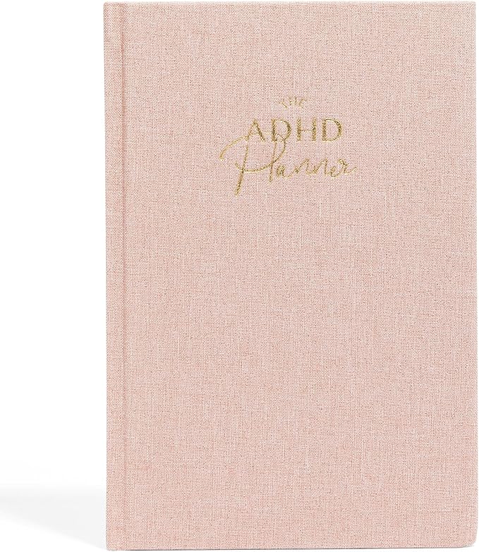 The ADHD Planner for Adults - Undated Daily & Weekly ADHD Journal for Disorganized People, 90 Days - Habit Tracker, Record Emotions & Mood - Academic Goals - Structure & Focus for Adults Brains