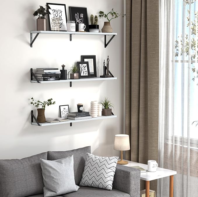 Heimlove Floating Shelves for Wall, 32 inch