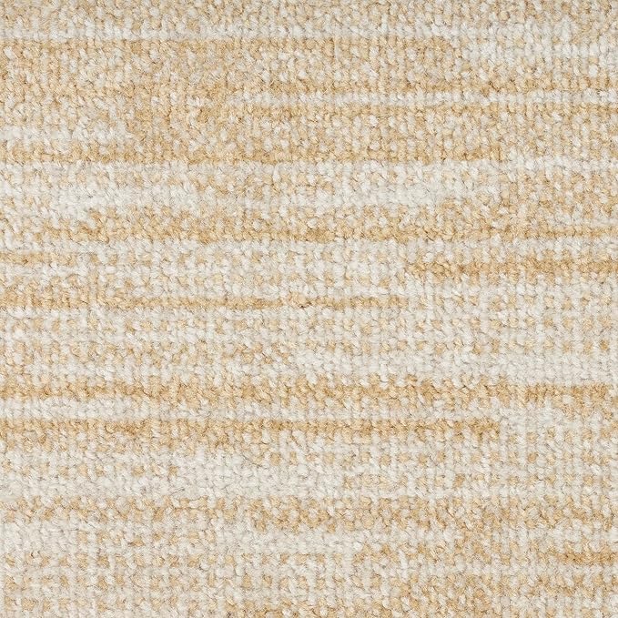 Nourison Home Nourison Essentials Ivory Gold 7' x 10' Area Rug - Easy Clean, Non Shedding, Bed Room, Living Room, Dining Room, Kitchen (7' x 10')