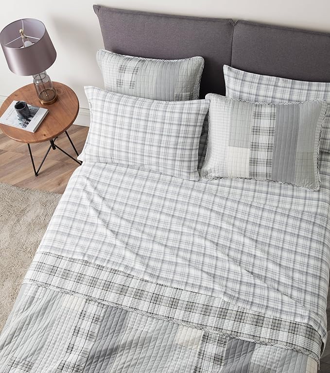 Eddie Bauer - Flannel Sheets Full Size, Anti-Pilling & Wrinkle Resistant Cotton, Touchably Soft for All-Season Comfort - Bed Sheets with Matching Pillowcases & Fitted Sheet (Beacon Hill Ivory)