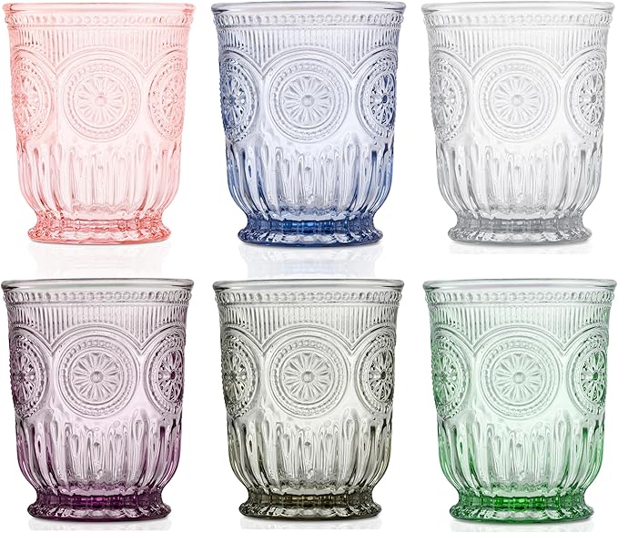 Multi-colored Small Drinking Glasses