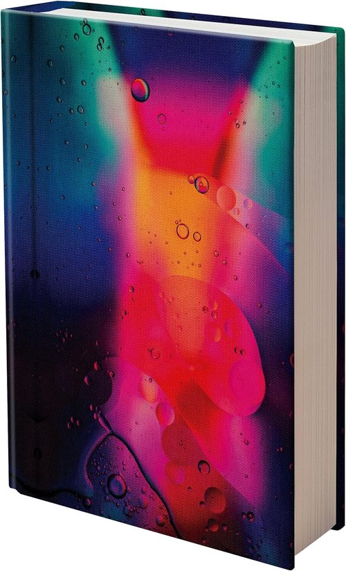 Fun Design Book Cover by [Brand Name] - Stretchable Jumbo Jacket Fits Most Hardcover Textbooks Up to 9 x 11 | Washable & Reusable School Supply
