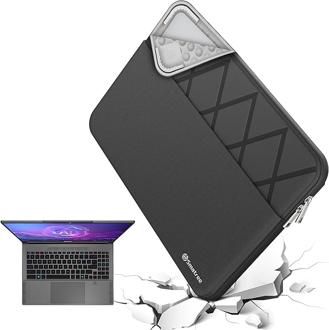 Smatree Laptop Sleeve for 14 inch MSI Summit E14 Flip Evo A13MT, for 14inch Summit E14 Evo A12M, for 14 inch MSI Prestige 14Evo B13M, for 14inch Prestige 14H B12UCX Case with Pocket (E461)