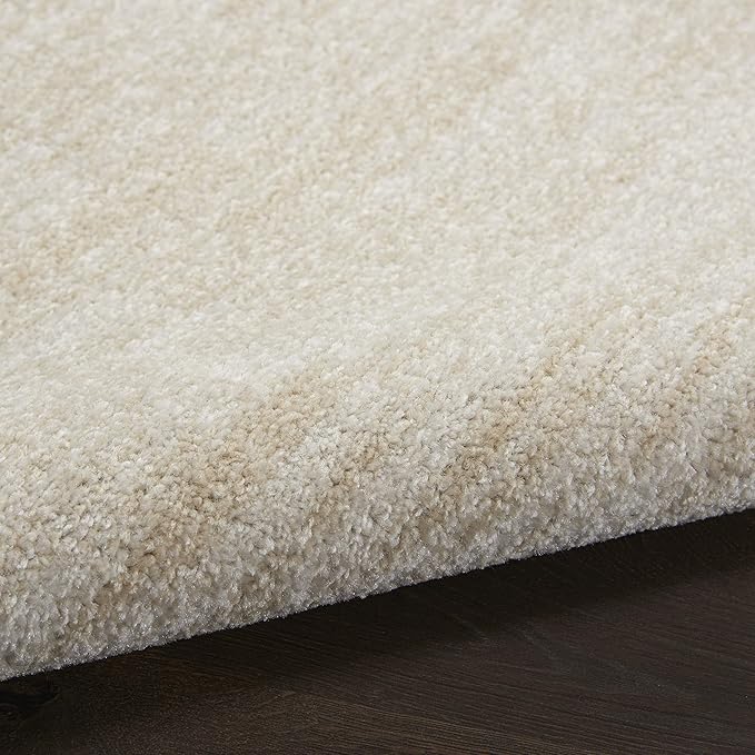 Nourison Home Nourison Essentials Ivory Beige 5' x 8' Area Rug - Easy Clean, Non Shedding, Bed Room, Living Room, Dining Room, Kitchen (5' x 8')