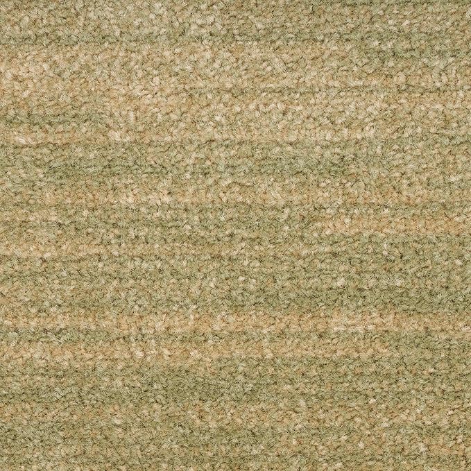 Nourison Home Nourison Essentials Green Gold 2'2" x 10' Area Rug - Easy Clean, Non Shedding, Bed Room, Living Room, Dining Room, Kitchen (10' Runner)