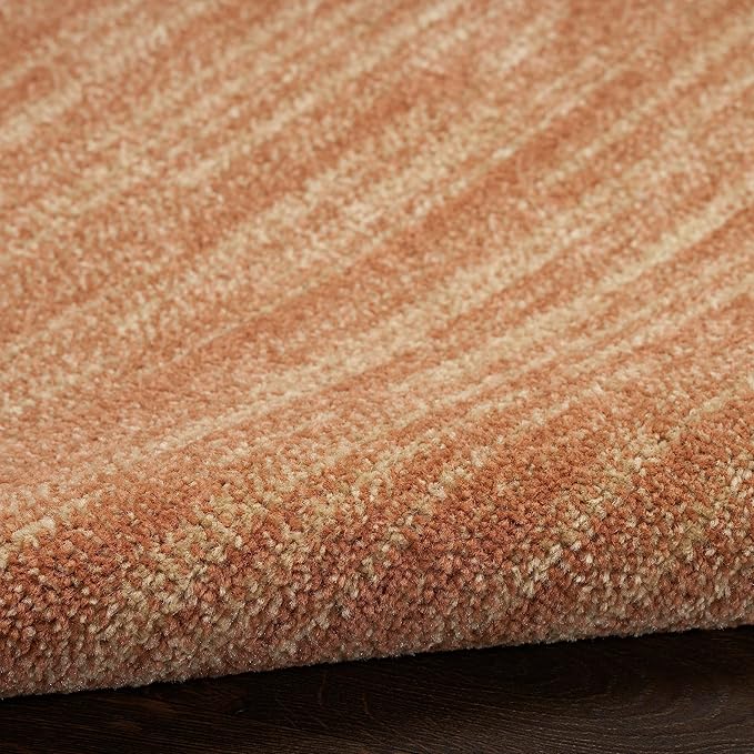 Nourison Home Nourison Essentials Rust 4' x 6' Area Rug - Easy Clean, Non Shedding, Bed Room, Living Room, Dining Room, Kitchen (4' x 6')