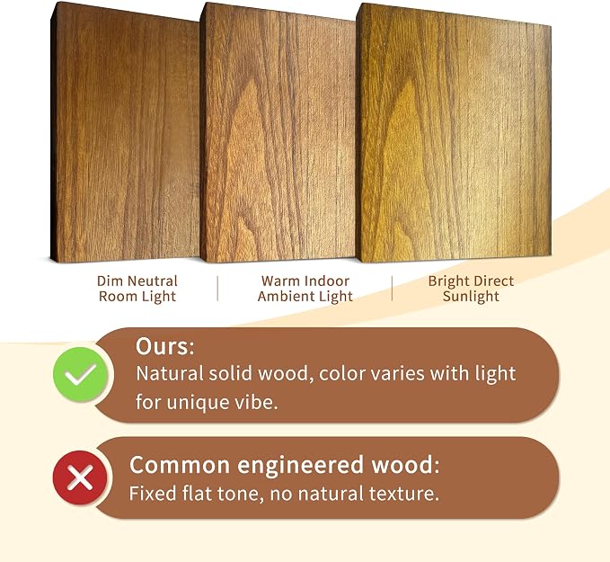 ROGMARS 36 Inches Long Walnut Floating Shelves,Rustic Solid Wood Farmhouse Wall Shelves with Invisible Brackets for Bathroom, Living Room, Bedroom, Kitchen Set of 2