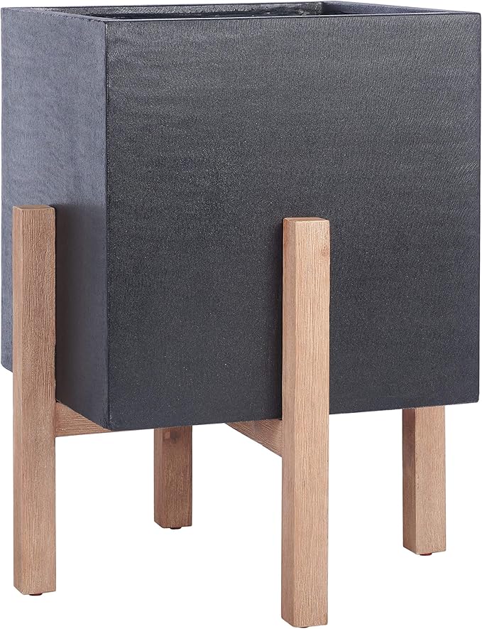 SAFAVIEH Outdoor Collection Anston Concrete Planter