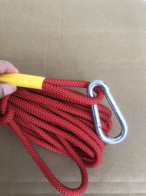 ISOP Fire Evacuation Device for Pets - Compact Emergency Survival Kit for Animals | 50 ft Rope Included, Medium Size (19"x18"x10")
