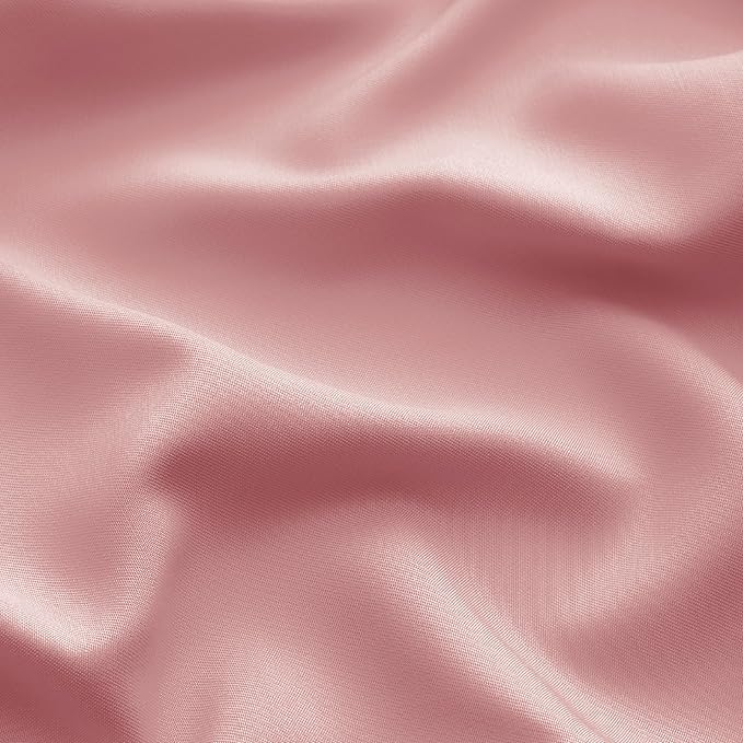 Bedsure Cooling Sheets Twin, Rayon Derived from Bamboo, Breathable & Soft Twin Sheets Set, Deep Pocket Up to 16 Inches, Hotel Luxury Silky Bedding for Hot Sleepers, Blush Pink