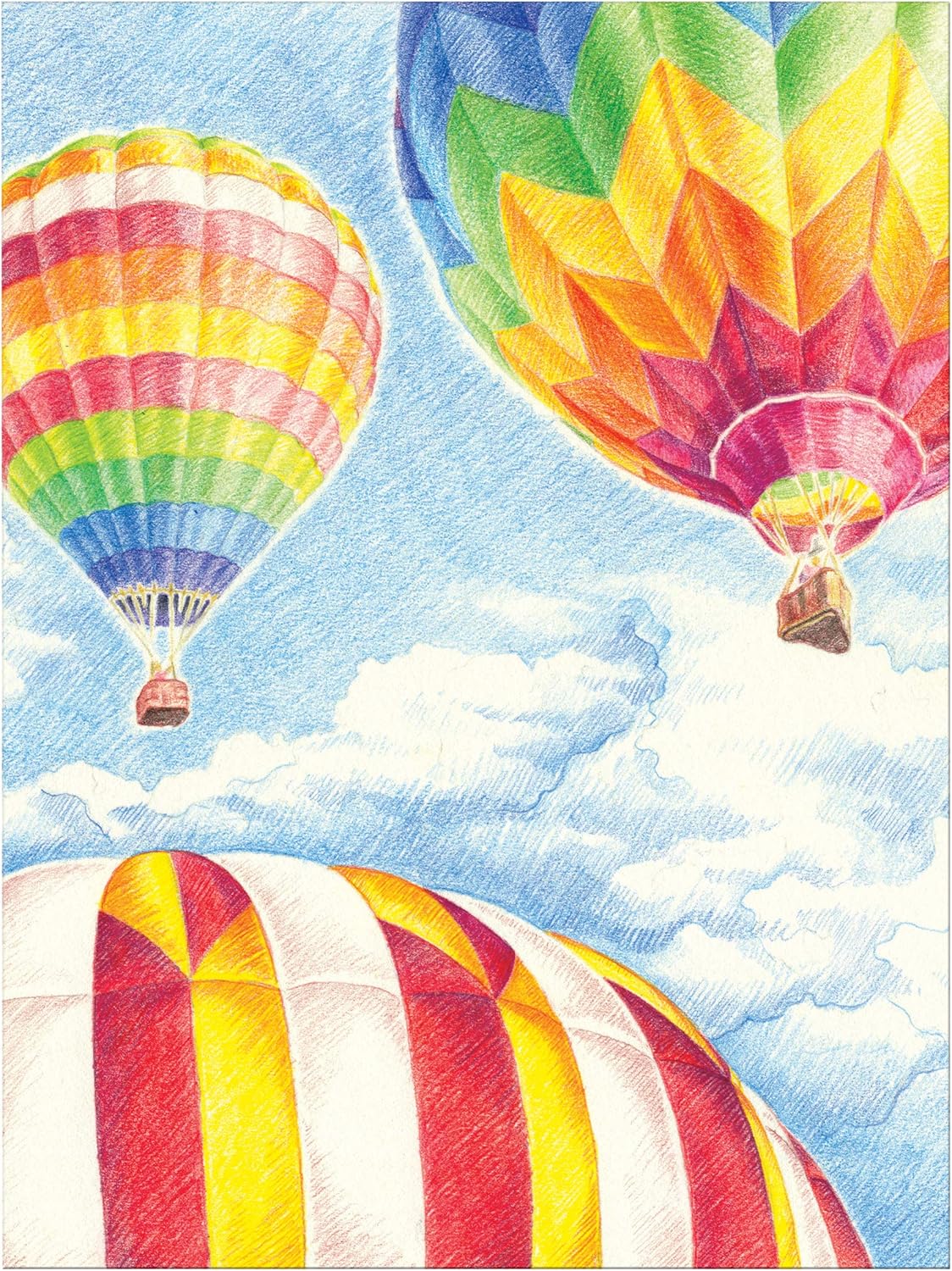 UCreate Art Paper Set - 4 Pads of White Drawing & Sketch Paper | 9" x 12" for Markers & Paint