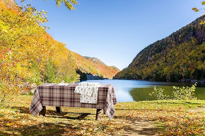 Eddie Bauer - Flannel Sheets King Size, Anti-Pilling & Wrinkle Resistant Cotton, Touchably Soft for All-Season Comfort - Bed Sheets with Matching Pillowcases & Fitted Sheet (Montlake Plaid Red)