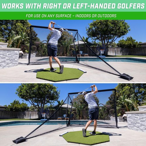 GoSports Elite Shank Net Golf Accessory - Perfect for GoSports Elite Golf & Simulator Enclosures