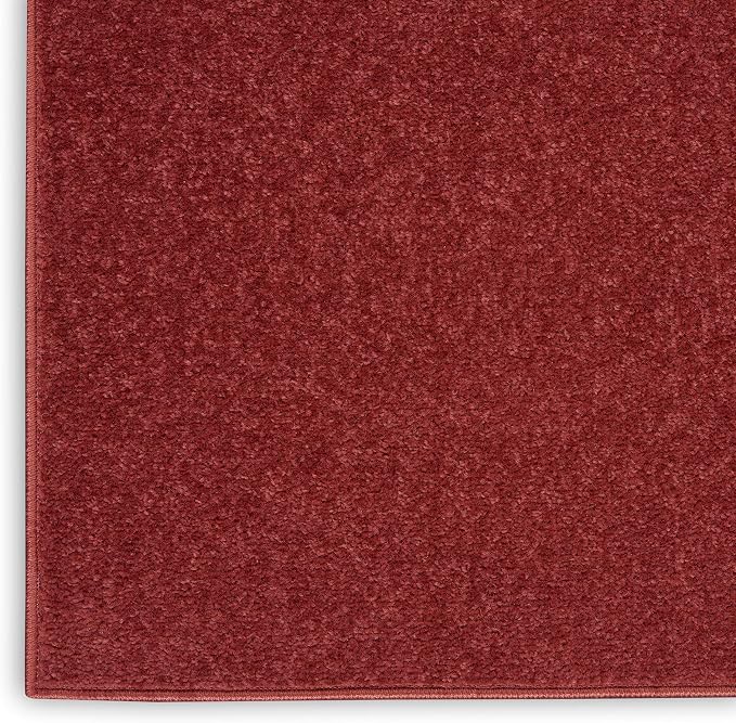 Nourison Home Essentials 5' x 7' Brick Red Outdoor Indoor/Outdoor Rug