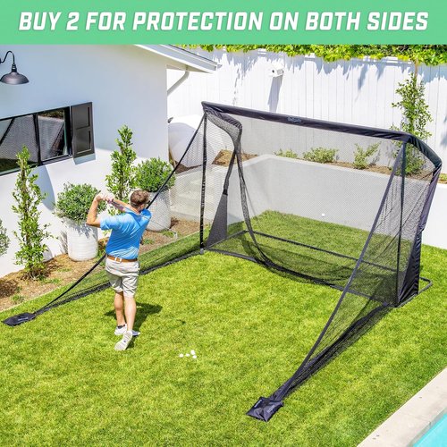 GoSports Elite Shank Net Golf Accessory - Perfect for GoSports Elite Golf & Simulator Enclosures