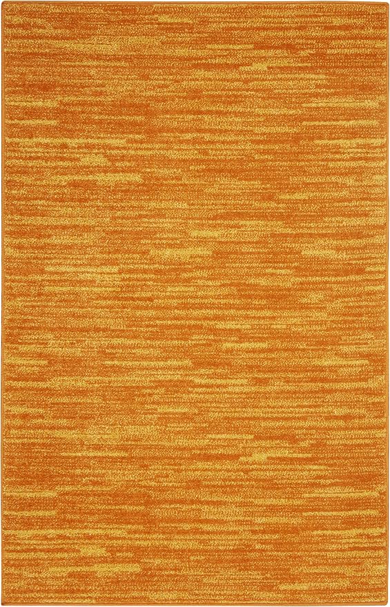 Nourison Home Nourison Essentials Sunburst 3' x 5' Area Rug - Easy Clean, Non Shedding, Bed Room, Living Room, Dining Room, Kitchen (3' x 5')